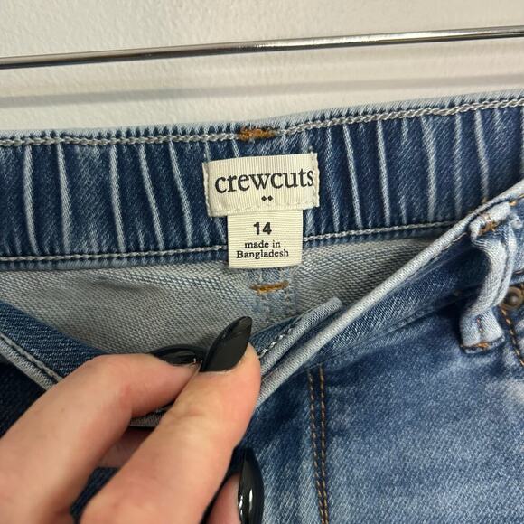 J. Crew Crewcuts Girls Youth Skinny Stretch Denim Jeans Kids Size 14 - Picture 2 of 5